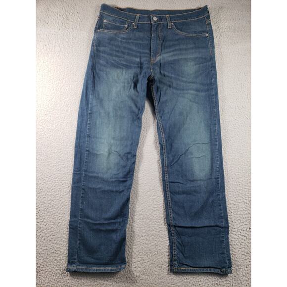 Levi's Other - Levi's 505 Jeans Mens 36x30 Blue Denim Straight Cotton Stretch American Workwear